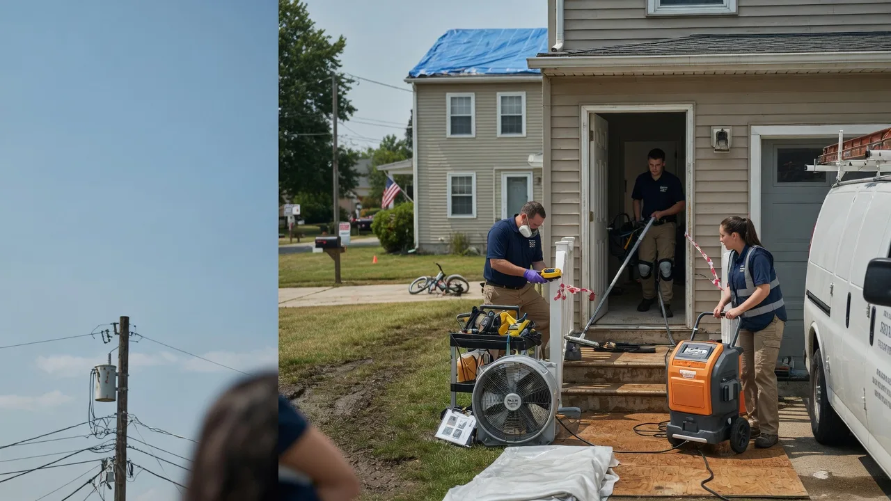 Water Damage Repair in Charlotte, IA near me